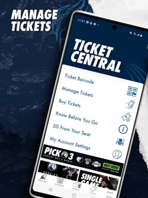 Timberwolves + Target Center android App screenshot 1