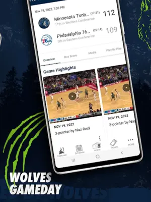 Timberwolves + Target Center android App screenshot 3